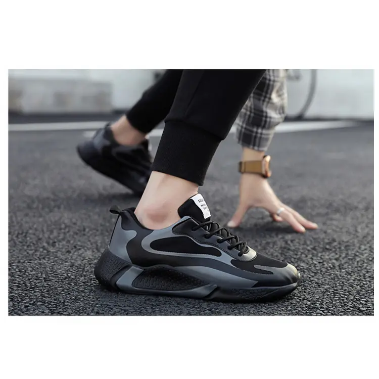 Manufacturer Fashion Platform Comfortable Men Lady Customized OEM  ODM T/T  L/C Jian Er BSCI Custom Logo Shoes Unisex Sneakers