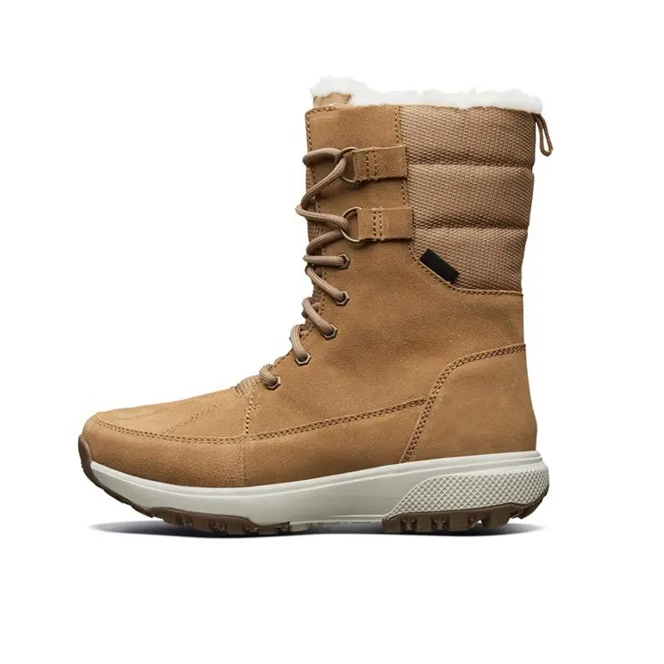 Custom Logo Design Fur OEM ODM Service New Fashion China Box Adult Customized Logo Warm Waterproof Botas Women Winter Snow Boots